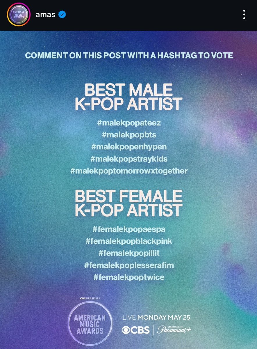 nikilves's tweet image. ENGENES, vote using the link &amp;amp; on instagram ‼️

ENHYPEN as they have been nominated for the first time ever at the American Music Awards (AMAs) in the category 'Best Male K-pop Artist'. 

vote.theamas.com/artist-of-the-…