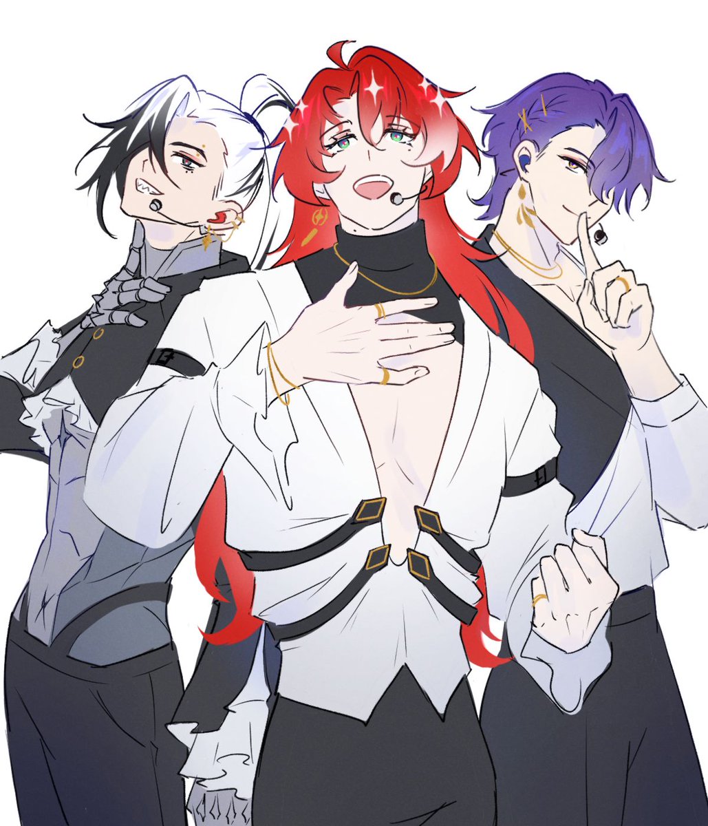 4rgent1's tweet image. the idol trio ✨️
#Boothill #Argenti #DrRatio