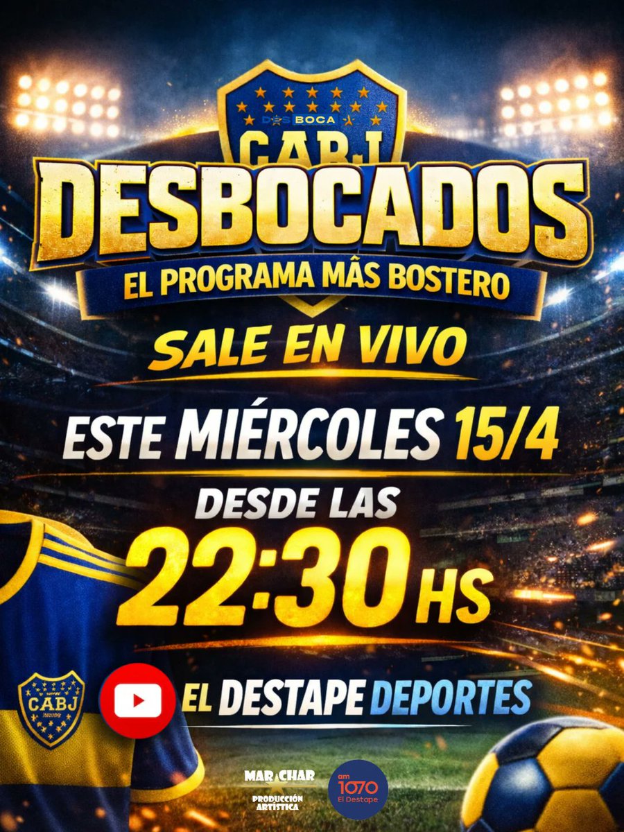 DESBOCADOS (tv,radio y streaming) tweet media