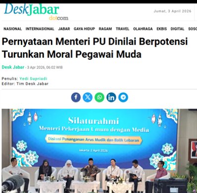 Rudiyanze's tweet photo. Ayo kawal ASN PU jangan sampe dipecat sama Pak Menteri PU Dody Hanggodo dan gerombolannya yang "KONSLET"
#dodyhanggodo #KawalASNPUKonslet #menteripukonslet #menteripu #dodyhanggodokonslet https://t.co/NH4joZgDWE