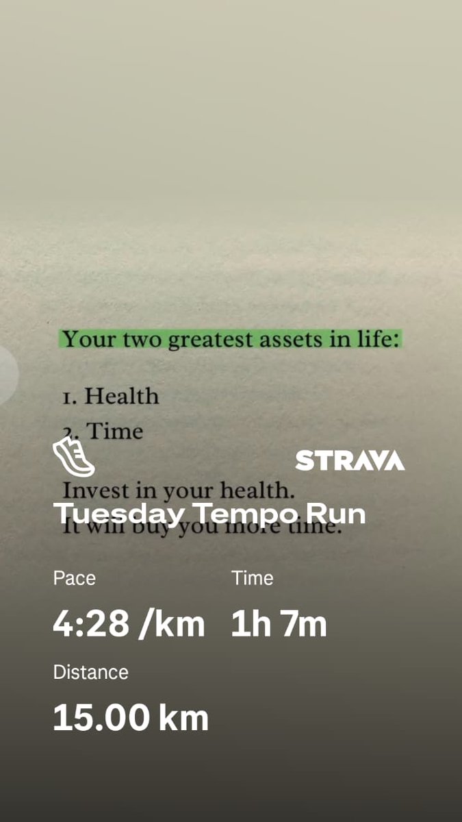 _StreetWise21's tweet image. We are back on the road putting in the work.

#VitalityActiveRewards
#Vitality 
#RunningWithTumiSole
#FetchYourBody2026
#garmin
