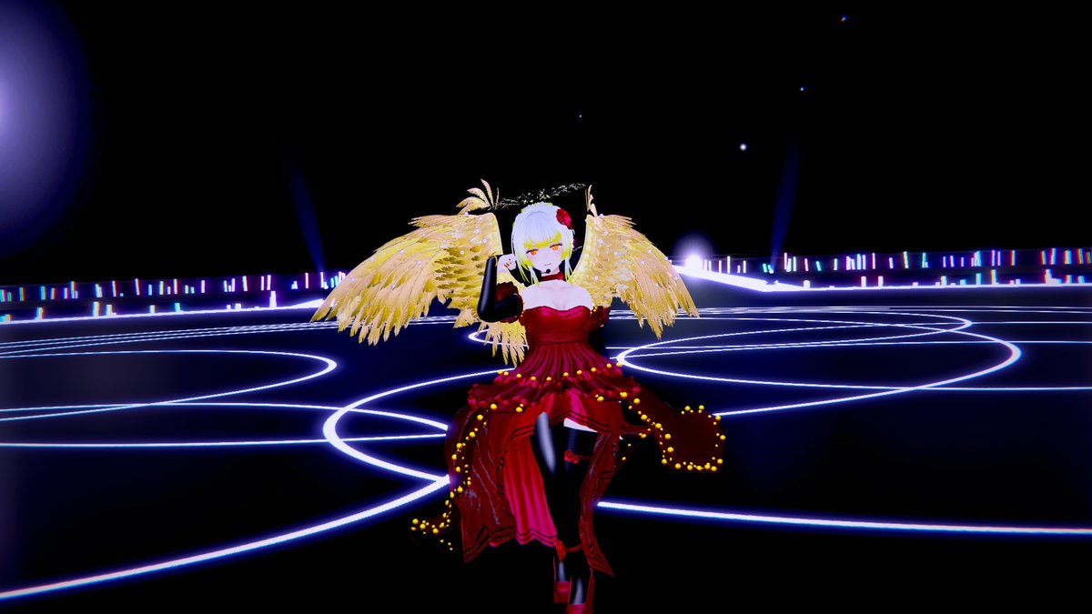 DarlingChief's tweet photo. The updated look for the special dress version of my first angel model and a special thanks to @popopo_library @Kaizo4X1A for making these amazing assets. https://t.co/OT3sgzvpr5