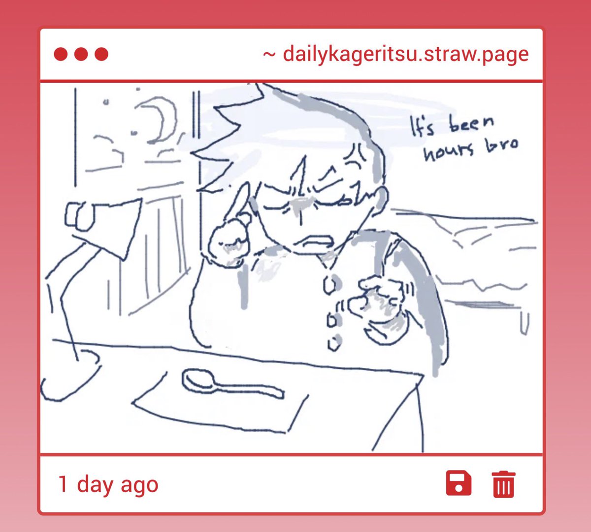 daily ritsu kageyama 🥄 tweet media