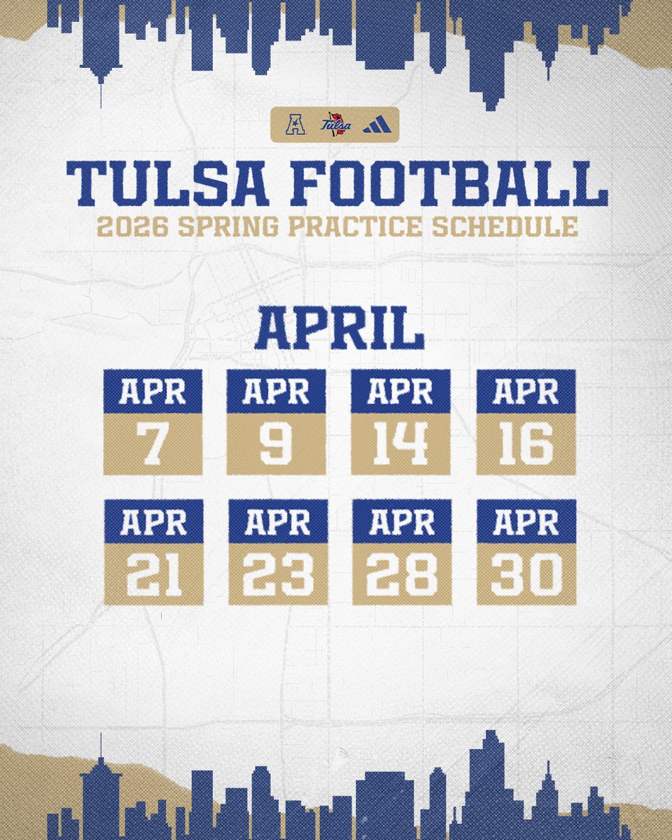 Tulsa Football tweet media