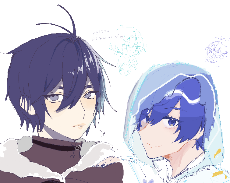 prsk_0313's tweet photo. とめおと絵チャ(みかぼし,2026マジミラビジュKAITO) https://t.co/bHW8temI0O