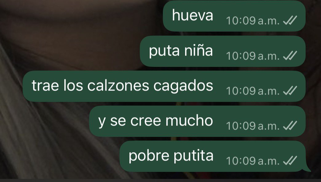 siempre les tendré odio a las putas baratas