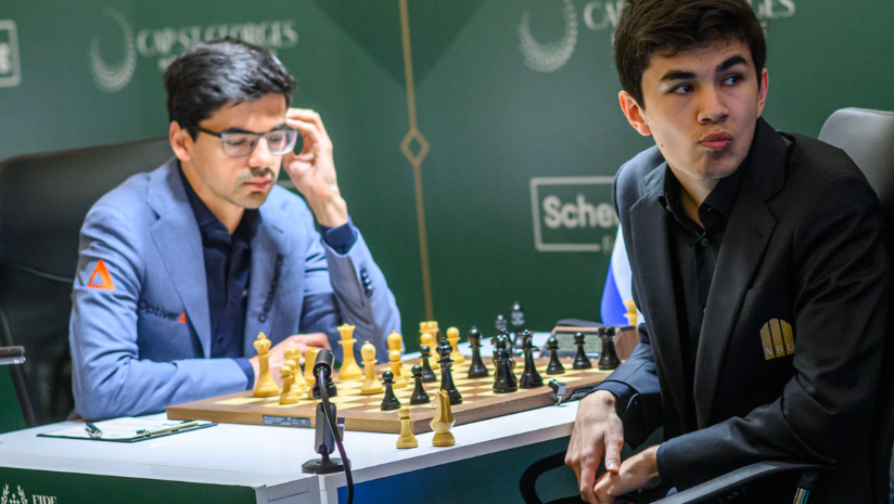 agadmator's tweet image. It’s official!

🇮🇳Gukesh vs 🇺🇿Sindarov for the 2026 World Chess Championship Match!