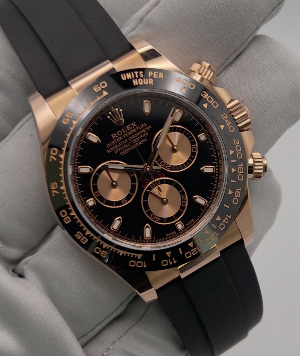 BrecksWatches's tweet photo. This 2023 Rolex Daytona 116515LN is off to its new home. Who wants the next one? https://t.co/Z84njQiKR3