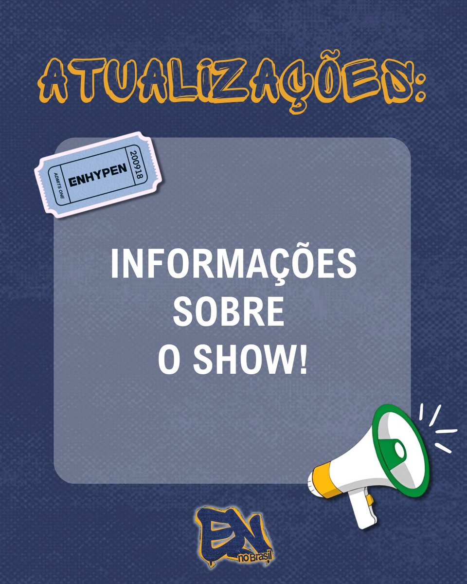 EN- no BRASIL 🇧🇷 | 04.07 tweet media