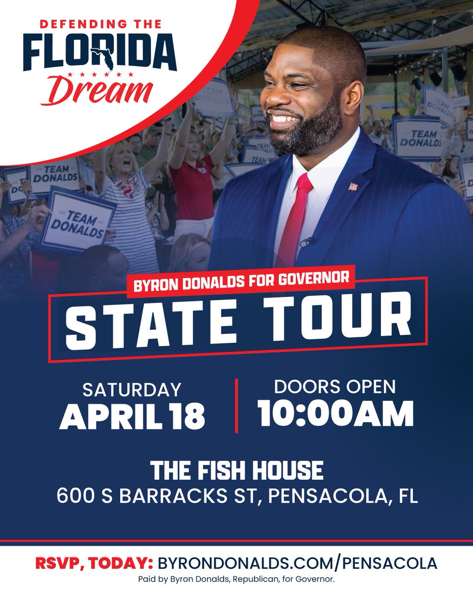 Byron Donalds tweet media