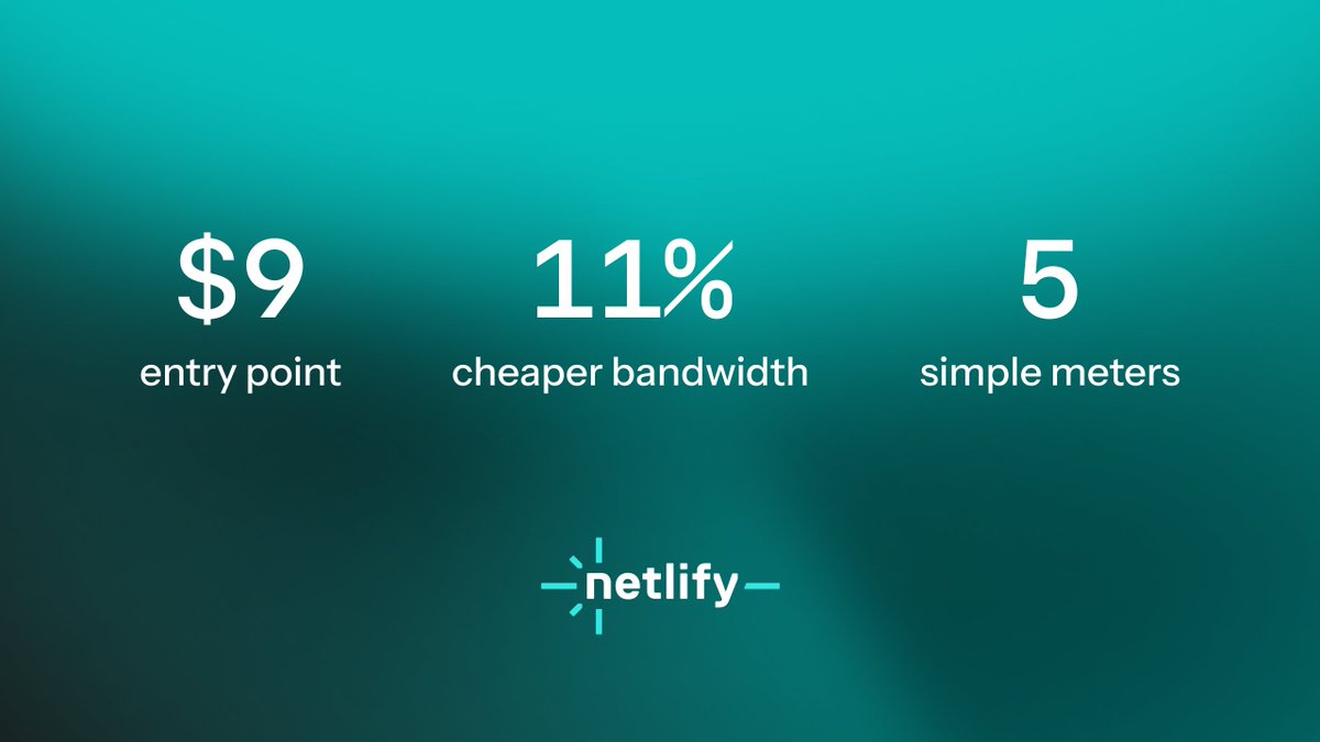 Netlify's tweet photo. AI changed what a "team" looks like.

At Netlify, our People team builds internal tools. Finance builds dashboards. GTM builds agents. Support builds custom software.

When everyone can build, charging per seat makes no sense. Seat pricing is a relic of when only a handful of people shipped software.