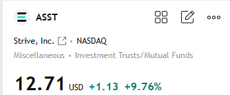 Kingprettii's tweet image. Seeing everyone in the group sharing profit screenshots has me so excited! $ASST This  9% gain wasn't luck—it's the result of our perseverance and collective effort 
 #StockMarket #StockAnalysis #StockTrading #SP500 #SPY