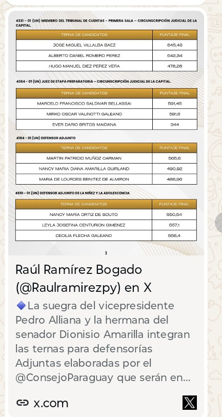 Chiqui Avalos 🇵🇾 tweet media