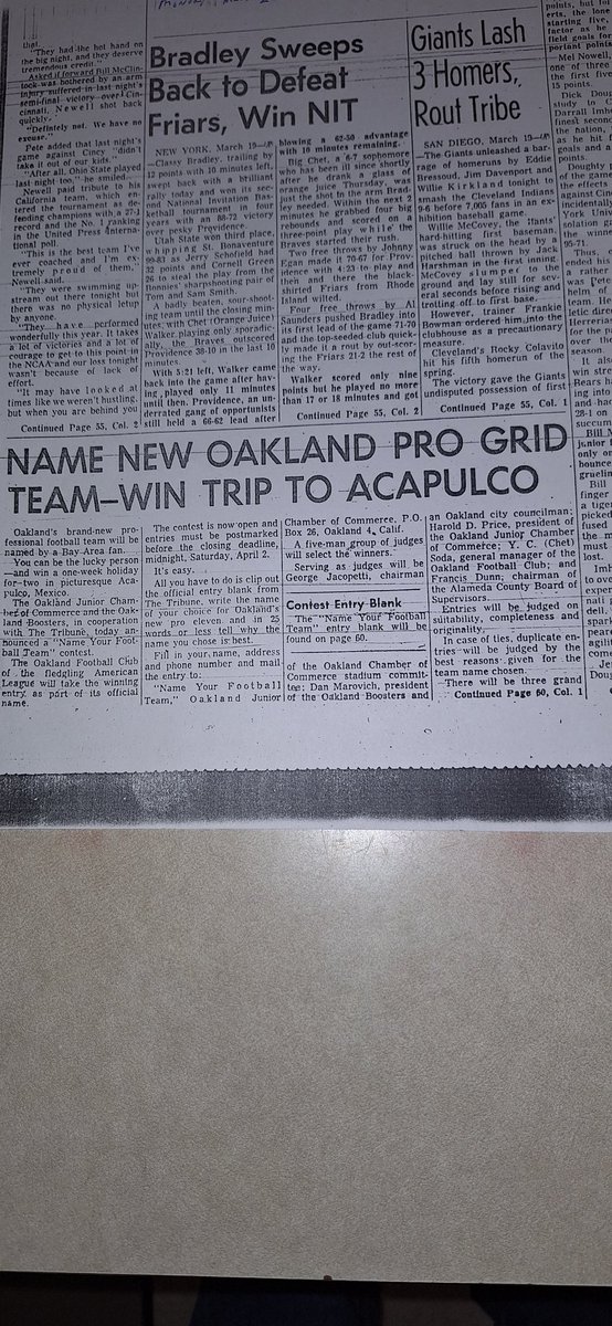 DougMcClellan5's tweet photo. @Raiders Señors won the name contest, but reaction was negative... https://t.co/SQRGgkho6c
