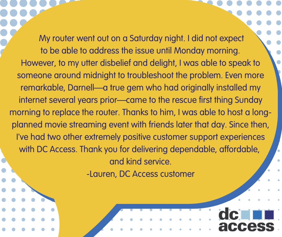 DC Access tweet media