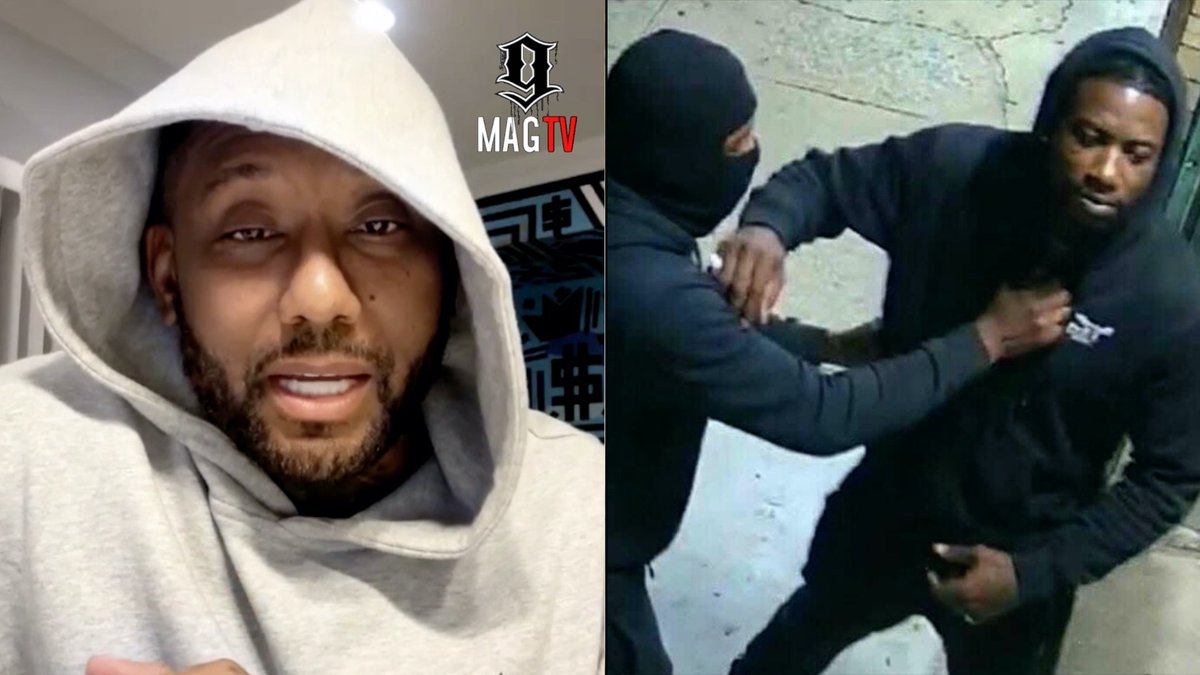 BlackInkChi's tweet image. SEE VIDEO HERE: youtu.be/5nFlsg5oJGo

Maino Considers Interviewing Gucci Mane After Pooh Shiesty Allegedly Robbed Him! 😱

#maino #guccimane #offset