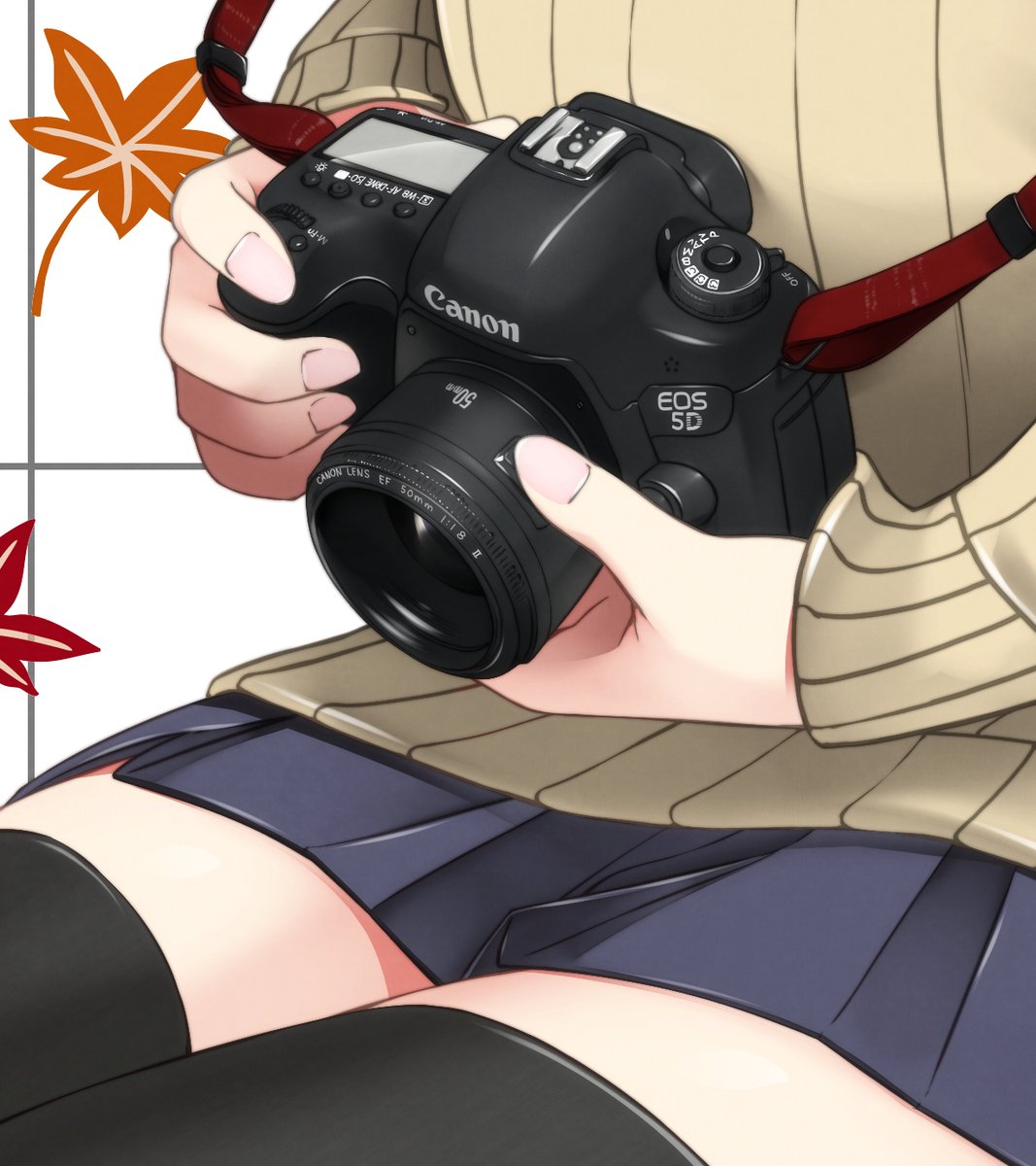 EOS R6をまだ描いたことがないので描きたいけど需要がない!
需要がないからカメラの機種判定できるほど描き込む人がいない。
機種名まで描いてるのは機種判定簡単ですが。 