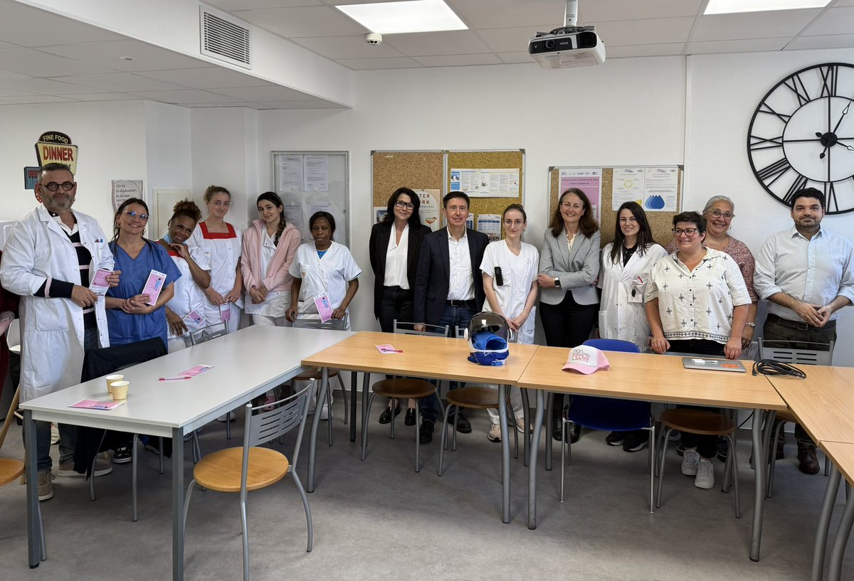 hervecael's tweet image. Échanges avec les soignants de la Clinique du Parc Impérial à #Nice06 , aux côtés de l’ARS et de l’Assurance Maladie, autour du DMP (Dossier Médical Partagé) et de « Mon Espace Santé ».
Le numérique en santé est un enjeu stratégique pour l’avenir de notre système de soins. Il