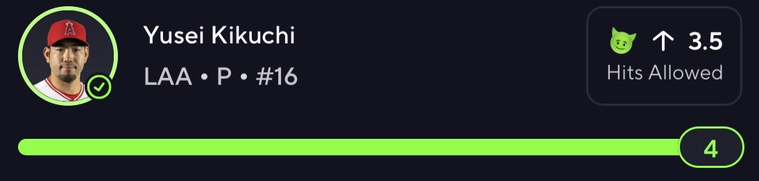 BANGGGGGG 🚀🔥

Yusei Comes Through With a Sweat Free CASHHHH 💰. Easiest Read of the day 🚀. Record Moves to 352-21 Let’s Stay red hot 🔥.

Drop Those Winning Slips to Win $25 🤑

 #PrizePicks #dfs #DraftKing #fanduel