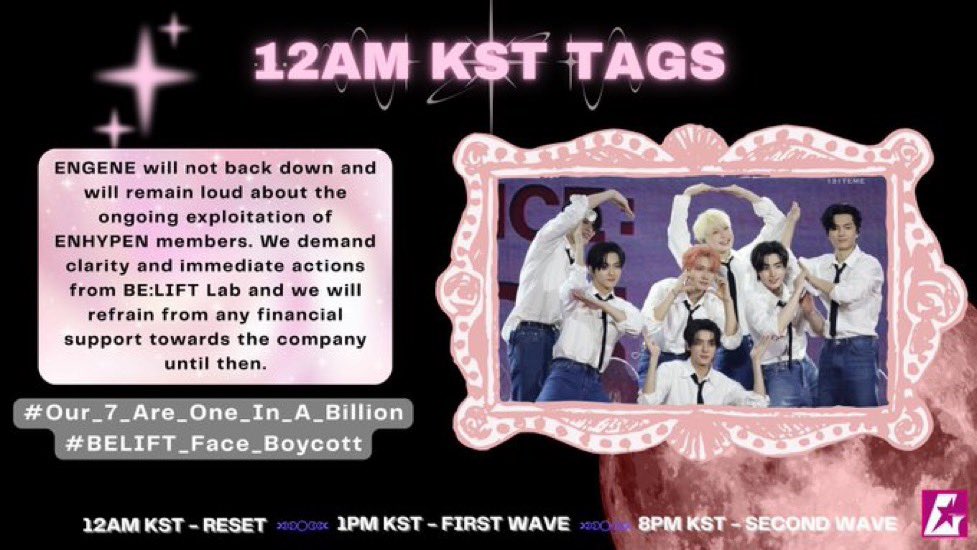 ir0hnz's tweet image. lembrem que precisamos usar as tags corretas, não podemos usar tags antigas, então prestem atenção nisso pra ajudar a manter tudo organizado e com mais alcance

#Our_7_Are_One_In_A_Billion
#BELIFT_Face_Boycott