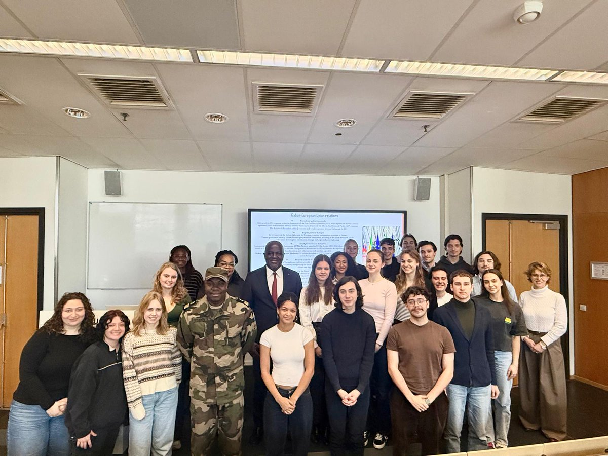 Ambassade du Gabon en Belgique tweet media