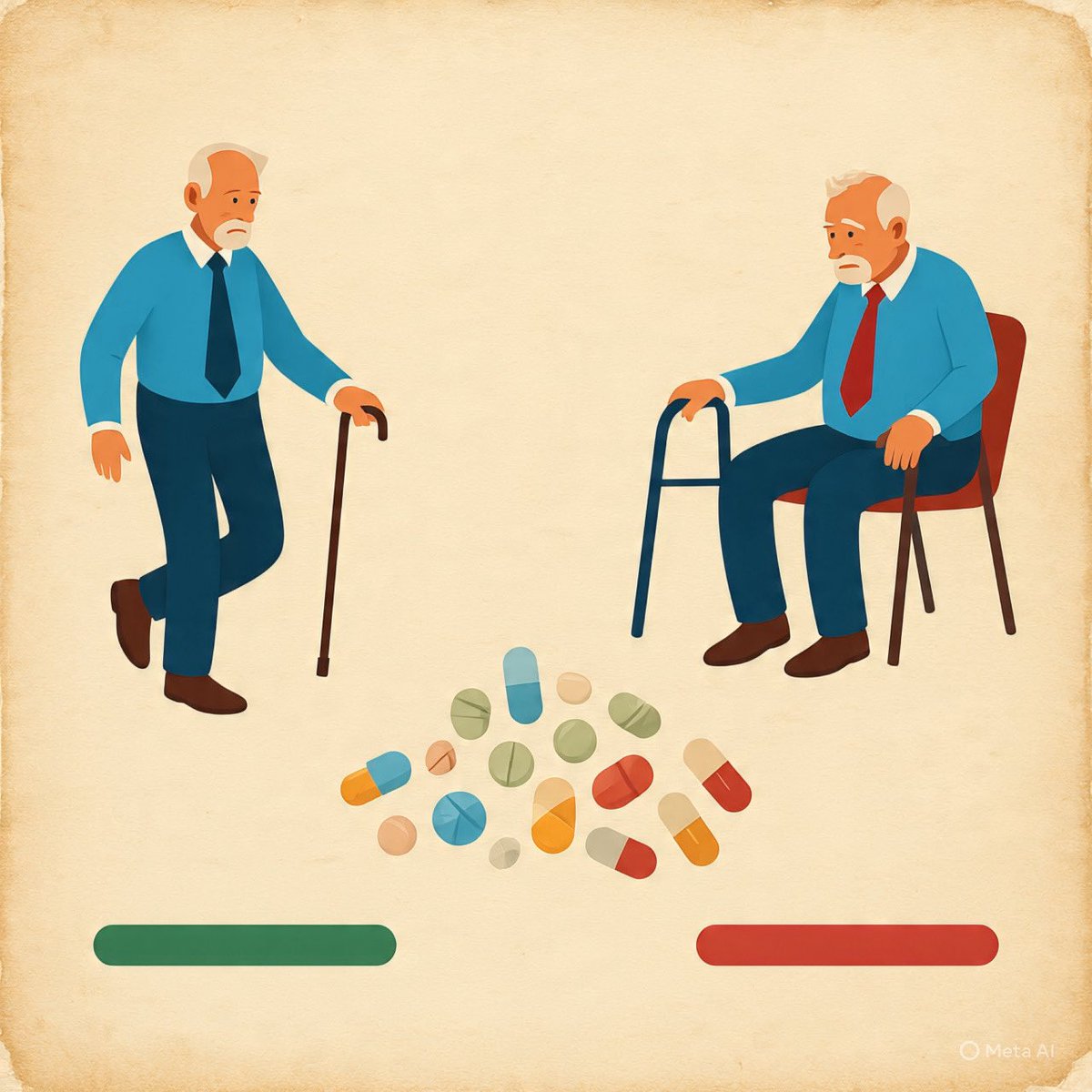 Frailty is not weakness , it’s vanishing reserve. Two people get same illness, only one recovers. Low reserve turns minor stressors into major events.