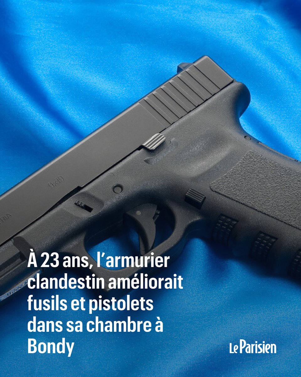 Trafic d’armes : à 23 ans, l’armurier clandestin améliorait fusils et pistolets dans sa chambre à Bondy
➡️ l.leparisien.fr/Yu3p