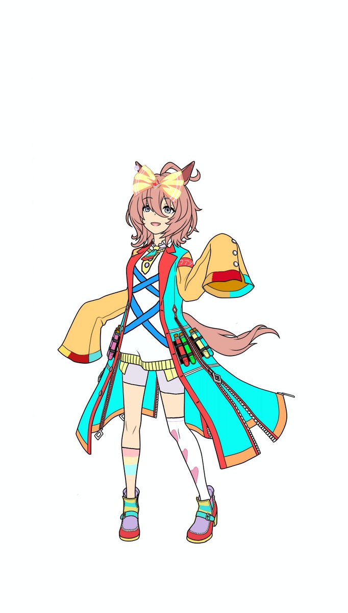 SparklenightTv's tweet photo. Umm my Agnes looks weird #umamusume #umamusumeprettyderby #agnestachyon https://t.co/KEPCIJEbdg