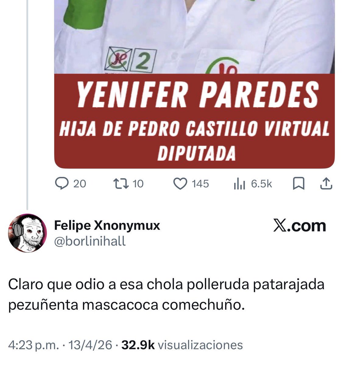 Blankitos out of context tweet media