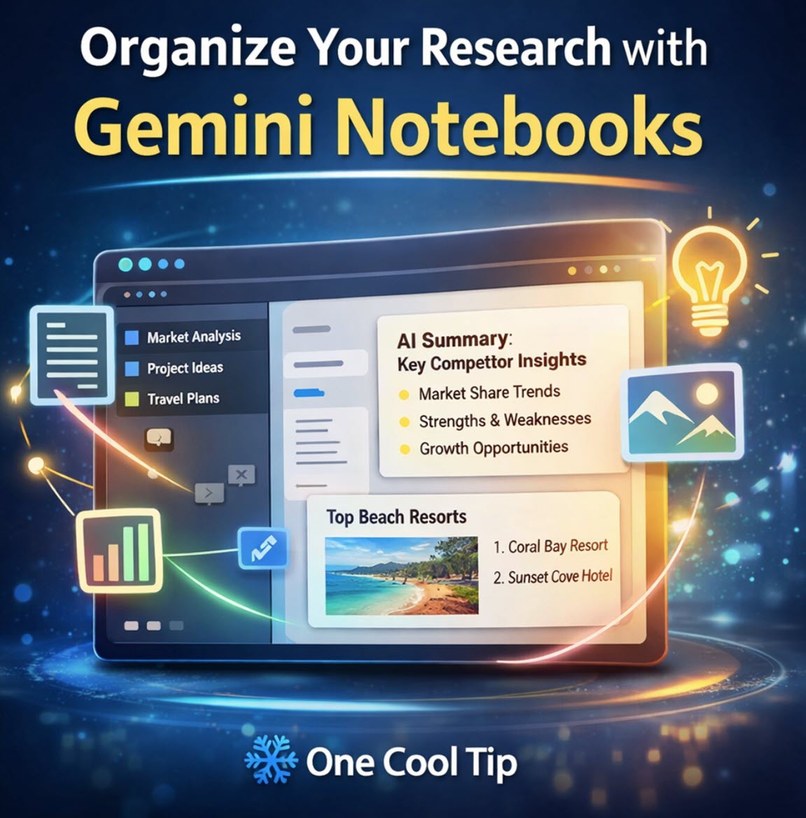 rjmans's tweet image. ✉️ Stop Searching, Start Finding

Stop drowning in PDFs! 📄 The new Notebooks feature in Google Gemini lets you upload your docs and get instant, grounded answers. No more AI hallucinations, just pure research power. Read the Cool Tip!

#GoogleGemini #AI #Productivity