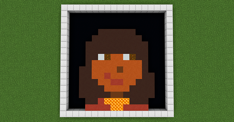 PlayCraftLearn's tweet image. Bring #WorldArtDay to life with a Pixel Portrait Party! 🎉

Celebrate with a fun #MinecraftEdu build challenge blending creativity, geometry, and storytelling.

Try it with your students: aka.ms/pixelportrait?…