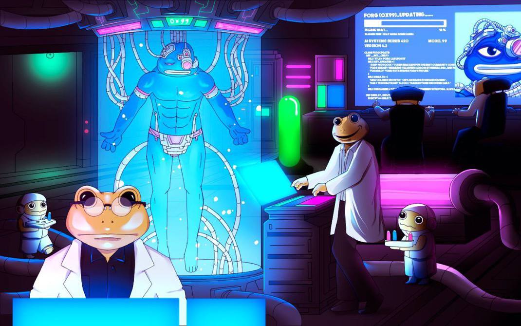 FORG by matt furie 2025 cto tweet media