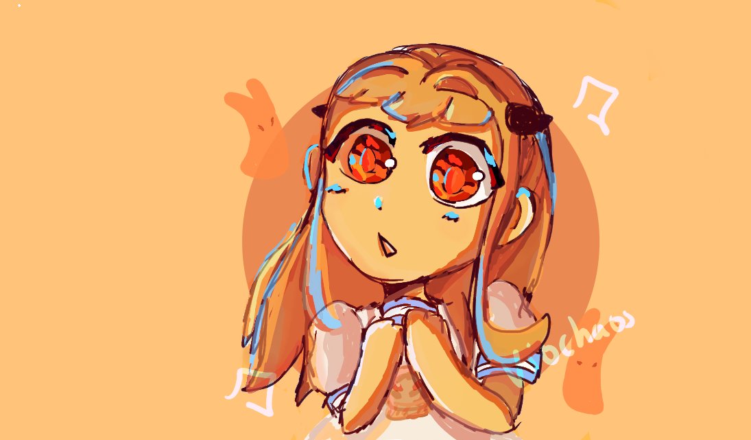 chaoticblu15570's tweet image. Old #yashiro #drawing I did using #kleki for the first time.
#tbhk #mokke #art