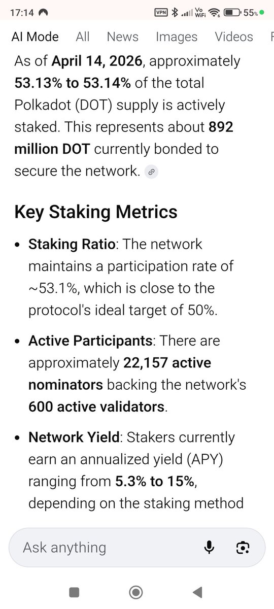 laptop1515's tweet photo. $DOT #POLKADOT 

LOOK AT THIS 52-56% in SHORT POSITIONS APRIL 14TH

53.1% STAKED POSITIONS APRIL 14TH 

DO THE MATHS 🎯🎯🎯

WHAT HAPPENS IF CRYPTO RALLIES HARD??

WHAT HAPPENS IF @Polkadot PUTS OUT SOME POSITIVE NEWS

MASSIVE SHORT SQUEEZE 
 🔥🔥🔥🔥💡💡💡💡💡 https://t.co/DQdmPPJZtH