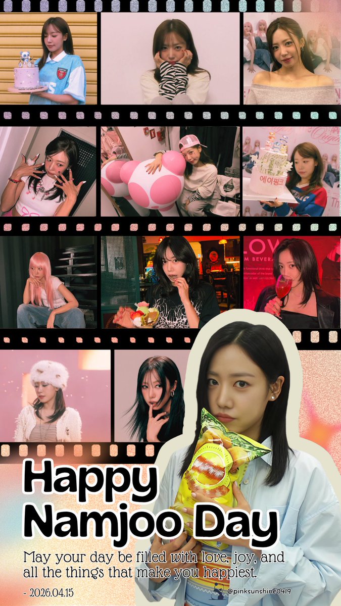 20260415 HBD 남주 💗

May your day be filled with love, joy, and all the things that make you happiest.🎂

#에이핑크 #김남주 <a href="/APINKKNJ/">김남주</a>
#HAPPY_NAMJOO_DAY