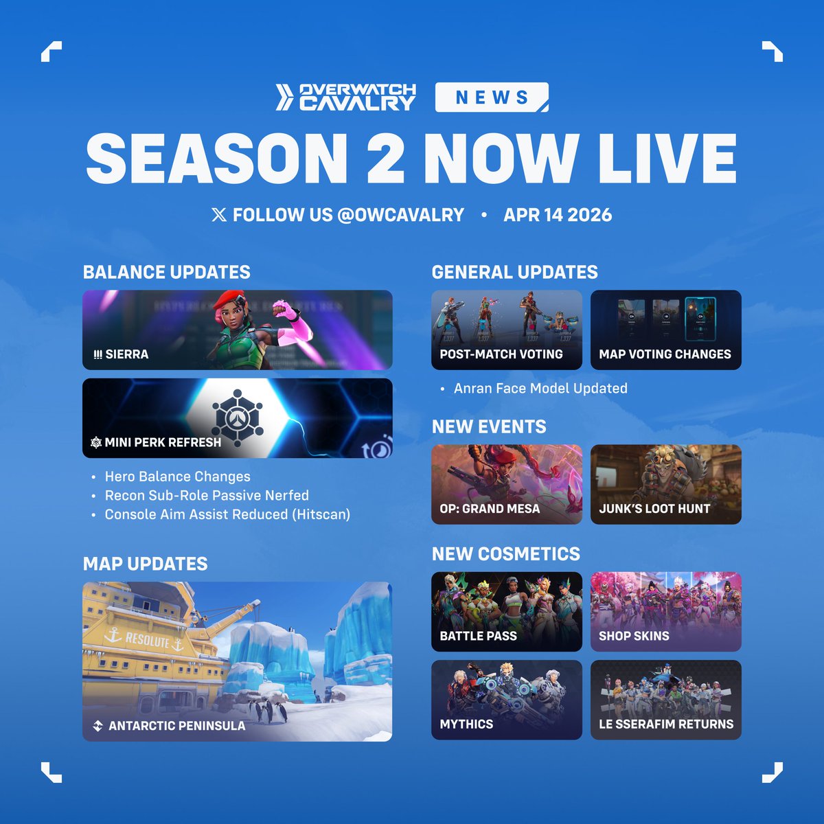 Overwatch Cavalry tweet media