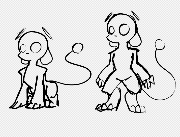 Uziel212121's tweet image. Lil creature standing

#WIPㅤㅤㅤ