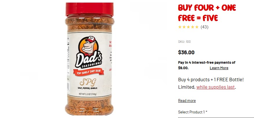 Dad’s Seasonings tweet media