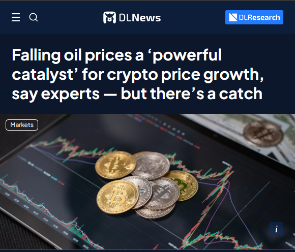 More good news for crypto prices? Let's talk, featuring expert commentary from XYO's Markus Levin ➡️ dlnews.com/articles/marke… via <a href="/dlnews/">DL News</a>