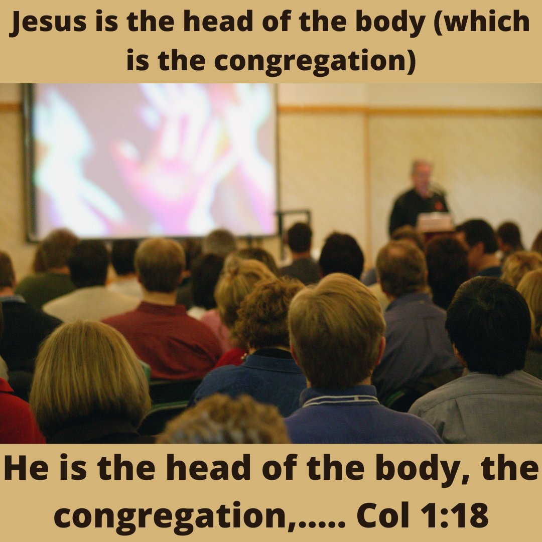 MeditateJw's tweet image. Jesus is the head of the body (which is the congregation)

He is the head of the body, the congregation,..... Col 1:18

#jw  #jworg #jwwitnesses #jwlife #bestlifeever #jwmexico, #jwusa #jehovahswitnesses #jehovah #jwfamily #jwbrasil #jwpioneer
#witnesses  #jwfamily