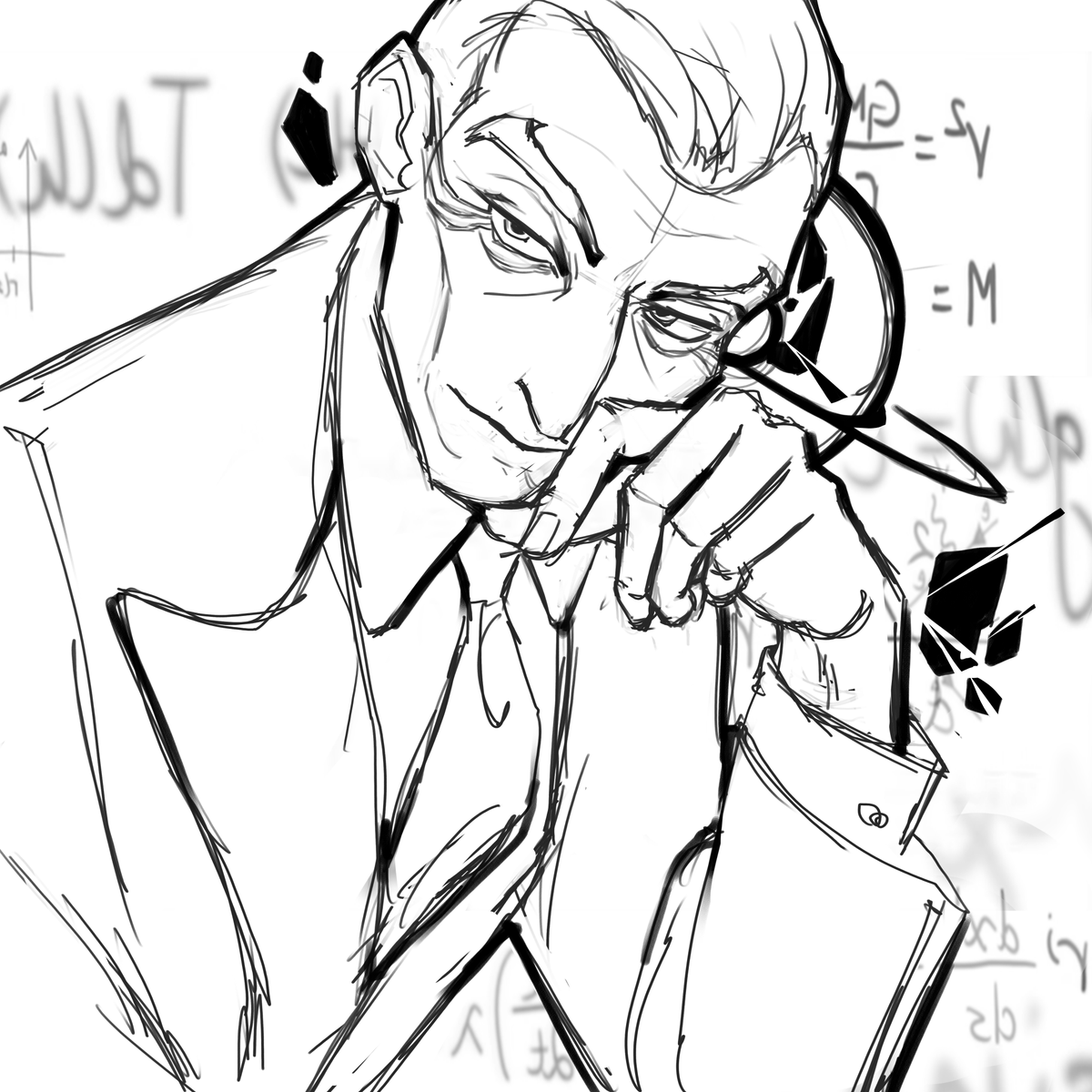 _Elvyna_'s tweet image. got some fun to sketch Sigma &amp;lt;3 

#OverwatchArt #Overwatch2Fanart #Sigma