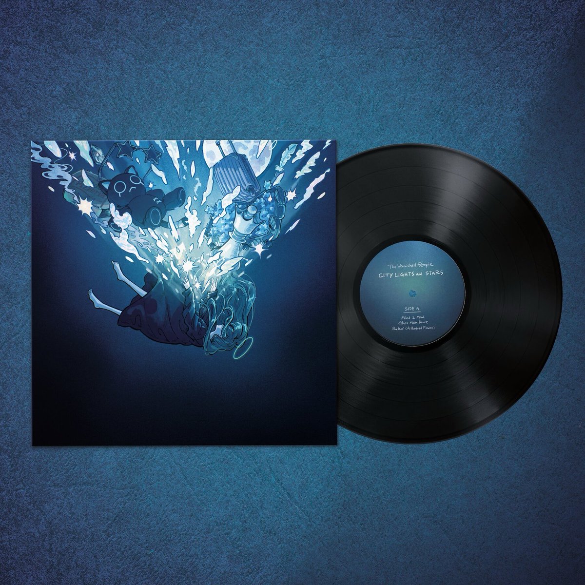 Vanished_People's tweet photo. CITY LIGHTS and STARS vinyls are HERE!
And you can pre-order them right now! LINK IS IN OUR BIO

We're proud to announce our very first vinyl release, thanks to @DiggersFactory for making this possible!

As always, thank you @Port1220 for providing the artworks! https://t.co/LCgeMb9xtd