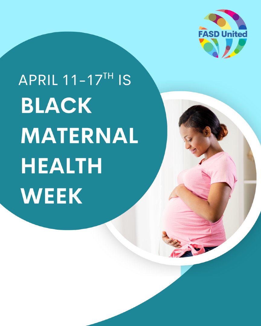 Black Maternal Health Week highlights the need to address disparities in #MaternalHealth

We’re committed to equity and ensuring all families have access to support.

Get help: FASDUnited.org/Family-Navigat…

#BlackMaternalHealthWeek #FASD #HealthEquity