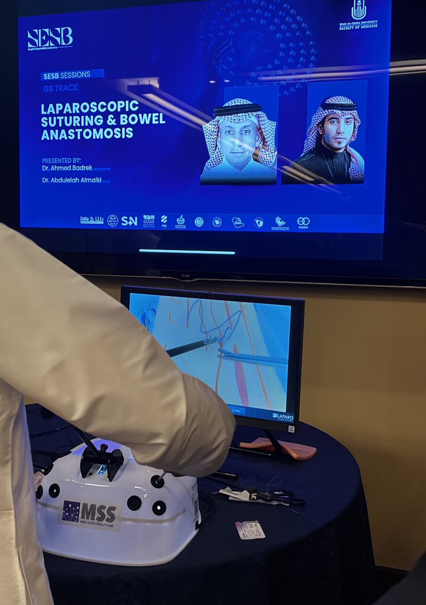 ife9all's tweet photo. One of the experiences I’ll always remember.
Grateful to have led the General Surgery track 💙
#DefinedByPrecision
#SESB2026 https://t.co/keemsltLKR