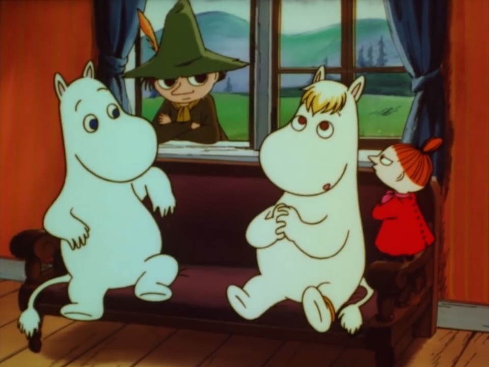 Daily Moomin Aesthetic Bot tweet media
