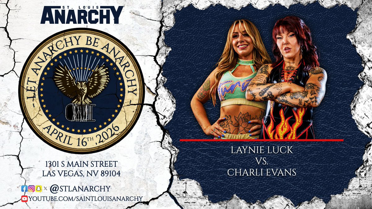 stlanarchy's tweet image. I'll be honest.   I dont know what its going to look like in the building Thursday.   I don't lie to our fans and quite honestly our ticket number isn't what I hoped for.  We aren't going to pull the numbers of the more established shows.  Personally I'll be doing what we call