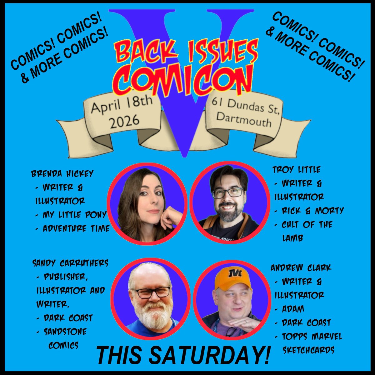 Back Issues Comicon tweet media
