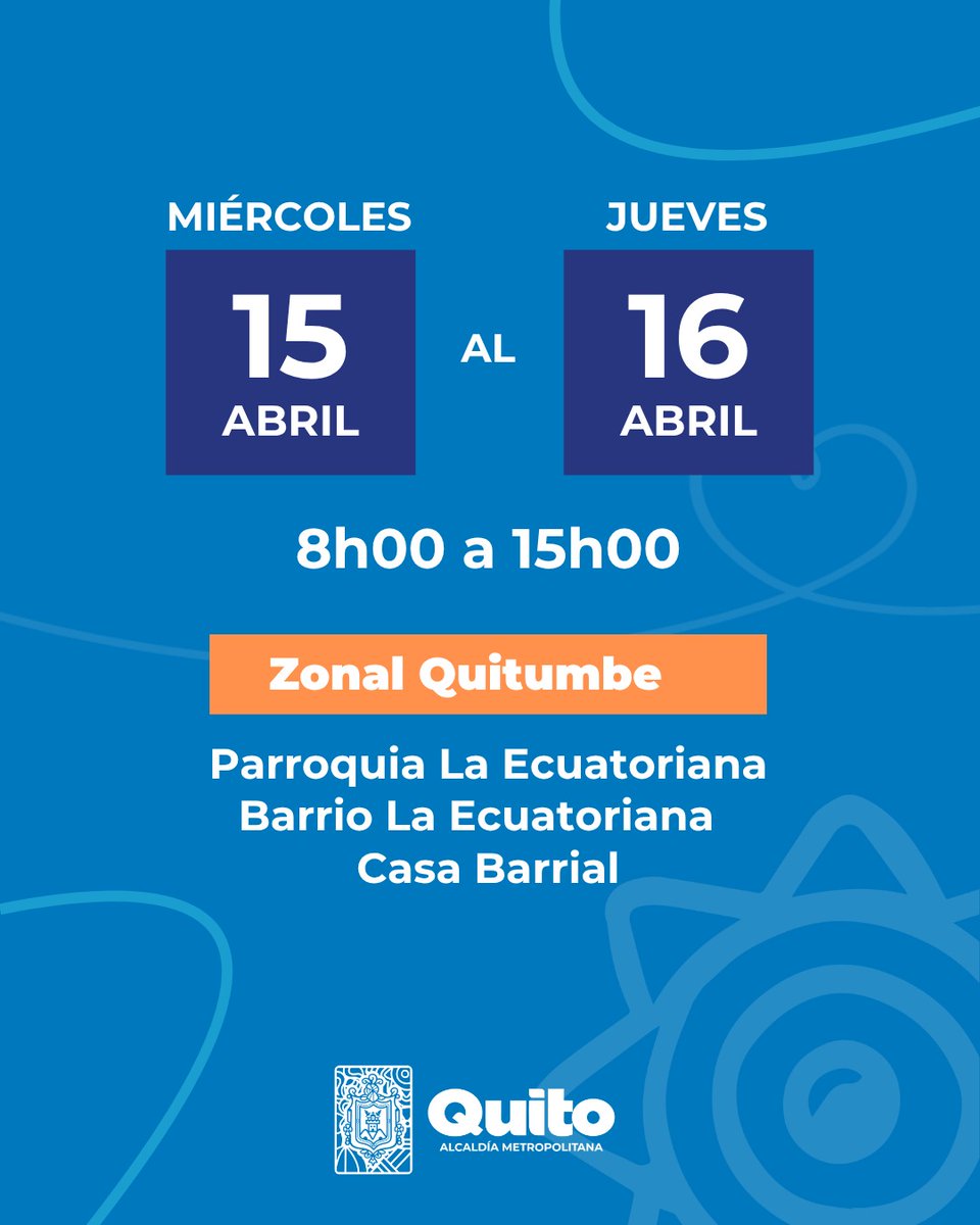Secretaría de Salud Quito tweet media