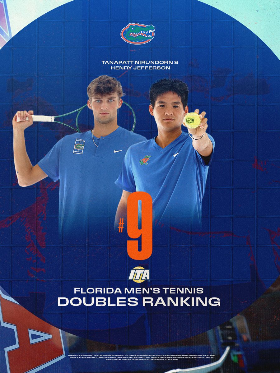 Gators Men's Tennis tweet media