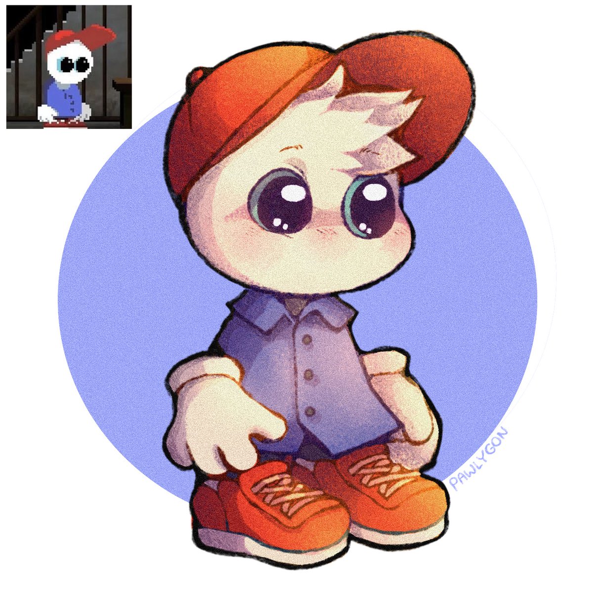 Pawlygon_'s tweet photo. I have resurrected to bring you art of mellow #endacopia #fanart #art #drawing https://t.co/E37ovw1SuN